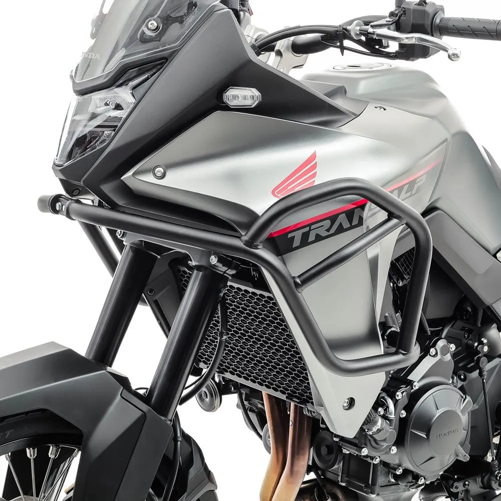 Crash bar pentru Honda Transalp XL 750 2023, Partea de sus, Negru Protectie motor