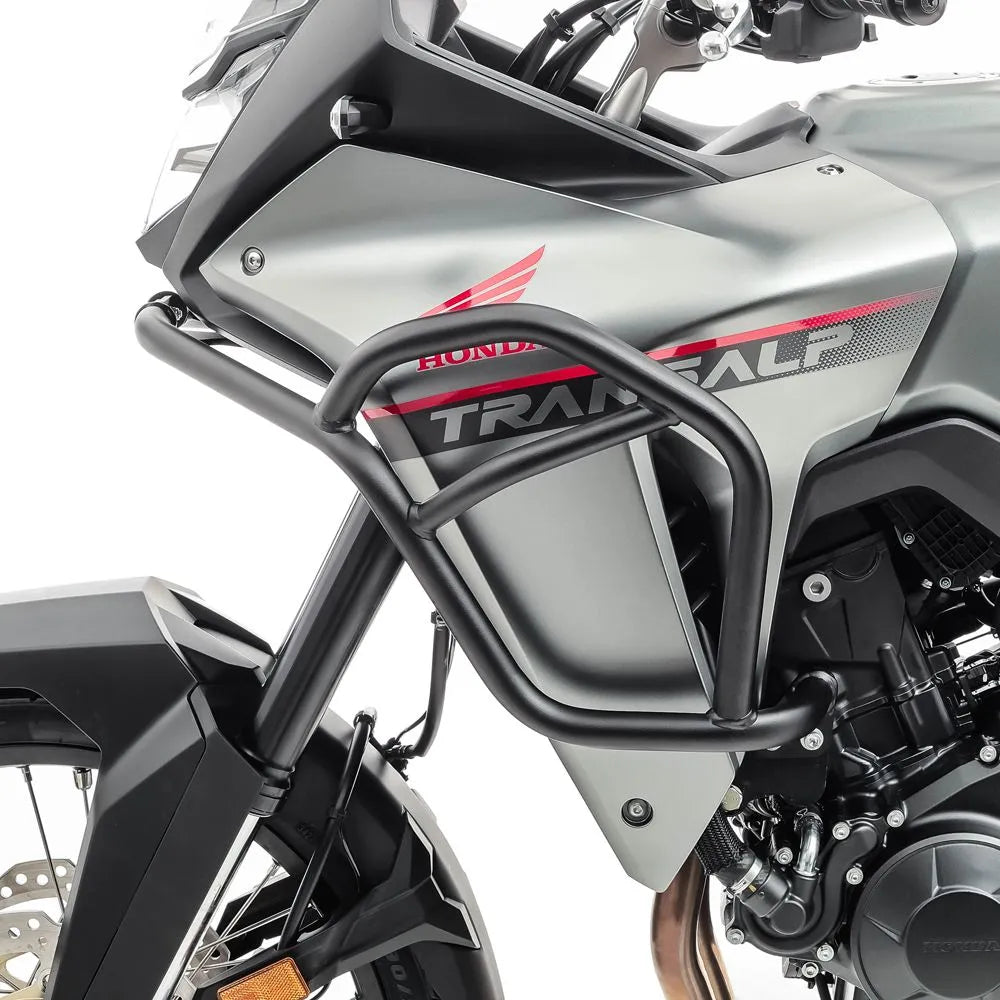 Crash bar pentru Honda Transalp XL 750 2023, Partea de sus, Negru Protectie motor