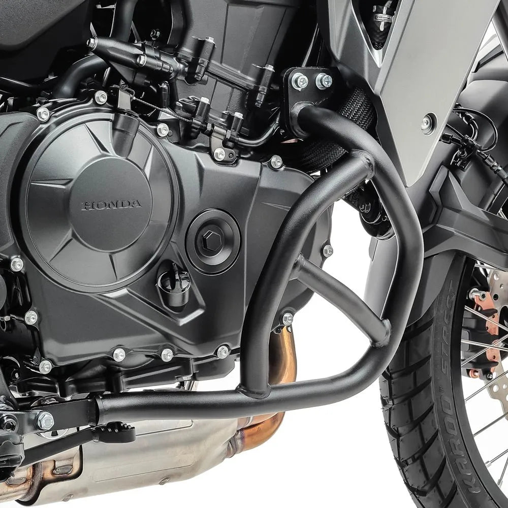 Crash bar pentru Honda Transalp XL 750 2023, Partea de jos, Negru Protectie motor