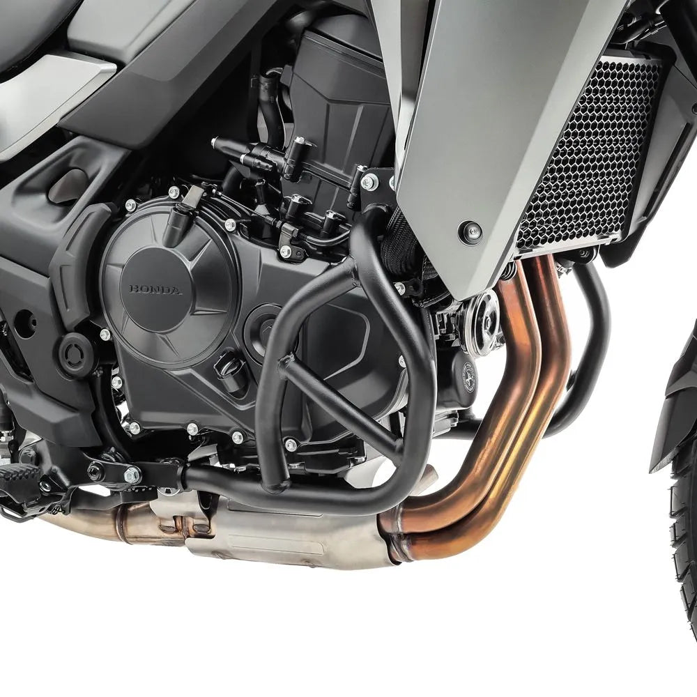 Crash bar pentru Honda Transalp XL 750 2023, Partea de jos, Negru Protectie motor
