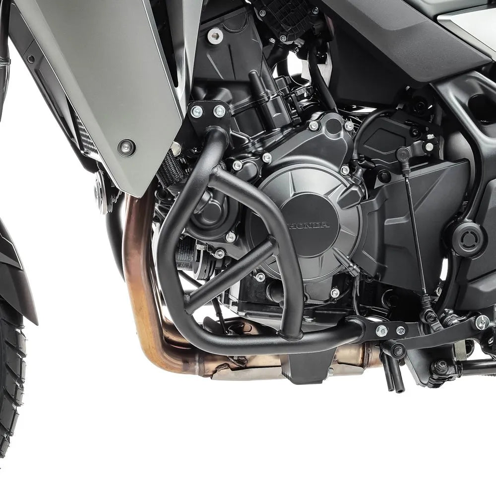 Crash bar pentru Honda Transalp XL 750 2023, Partea de jos, Negru Protectie motor