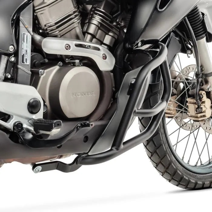 Crash bar pentru Honda Transalp XL 650 V 00-07, Partea Inferioara, Negru Protectie motor