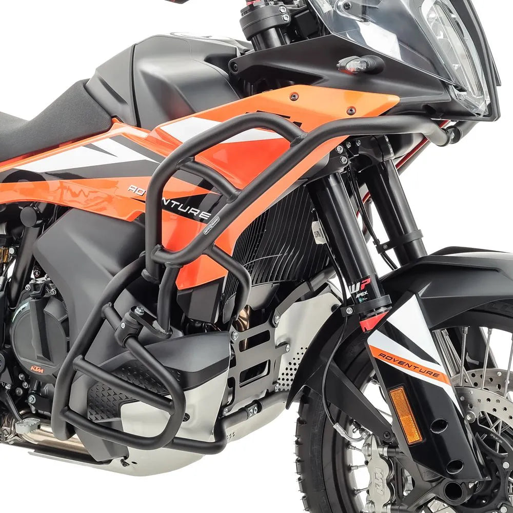 Crash bar pentru KTM 790 / 890 Adventure / R 23-24 Partea superioara, Negru Protectie motor