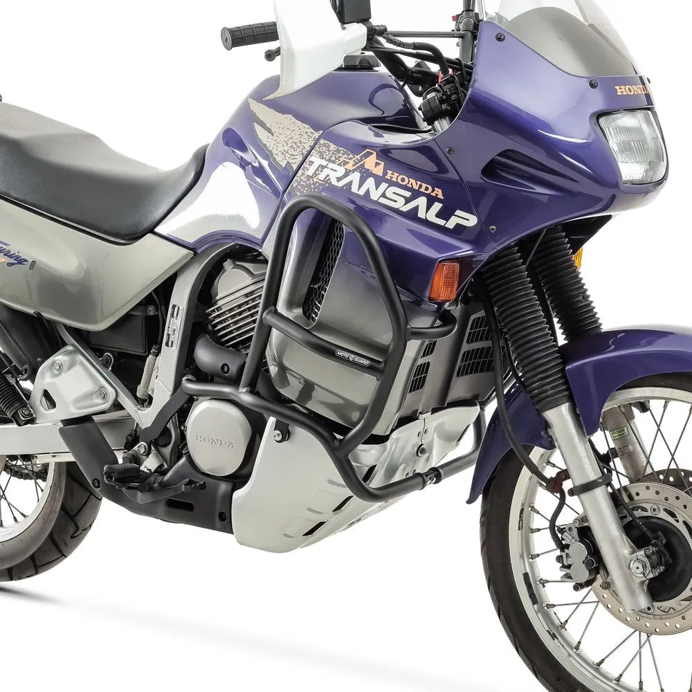 Crash bar pentru Honda Transalp XL 600 V 87-99, Negru Protectie motor MK17