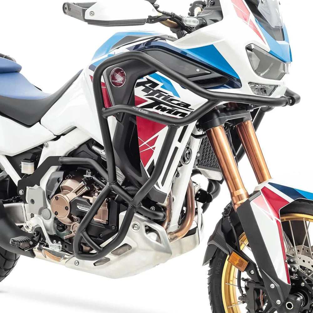 Crash bar pentru Africa Twin 1100 CRF 20-23 , Full Set, Negru Protectie motor