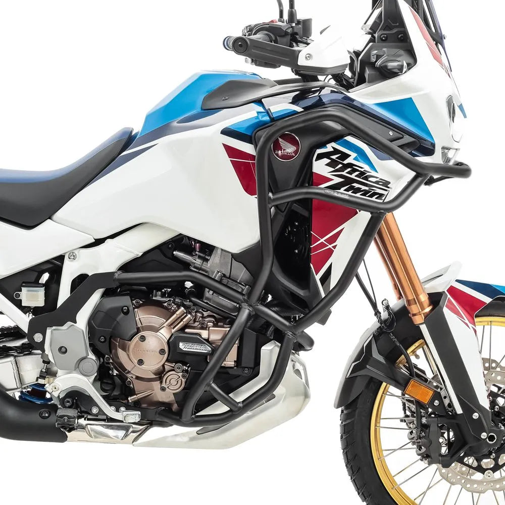 Crash bar pentru Africa Twin 1100 CRF 20-23 , Full Set, Negru Protectie motor