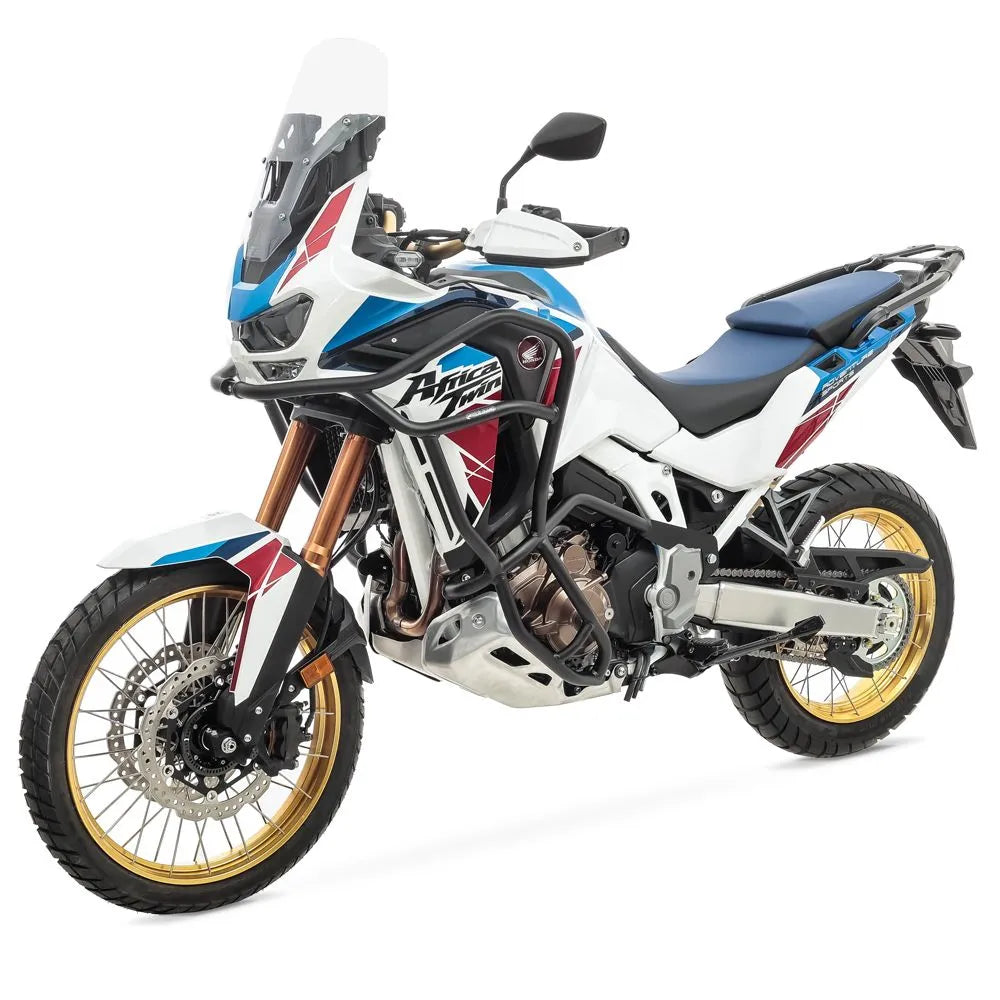 Crash bar pentru Africa Twin 1100 CRF 20-23 , Full Set, Negru Protectie motor