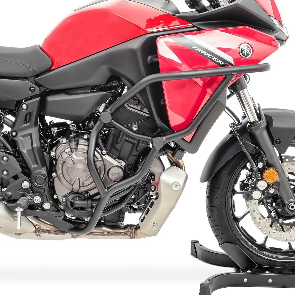 Crash bar pentru Yamaha Tracer 7 / GT 21-23, Complet, Negru Protectie motor