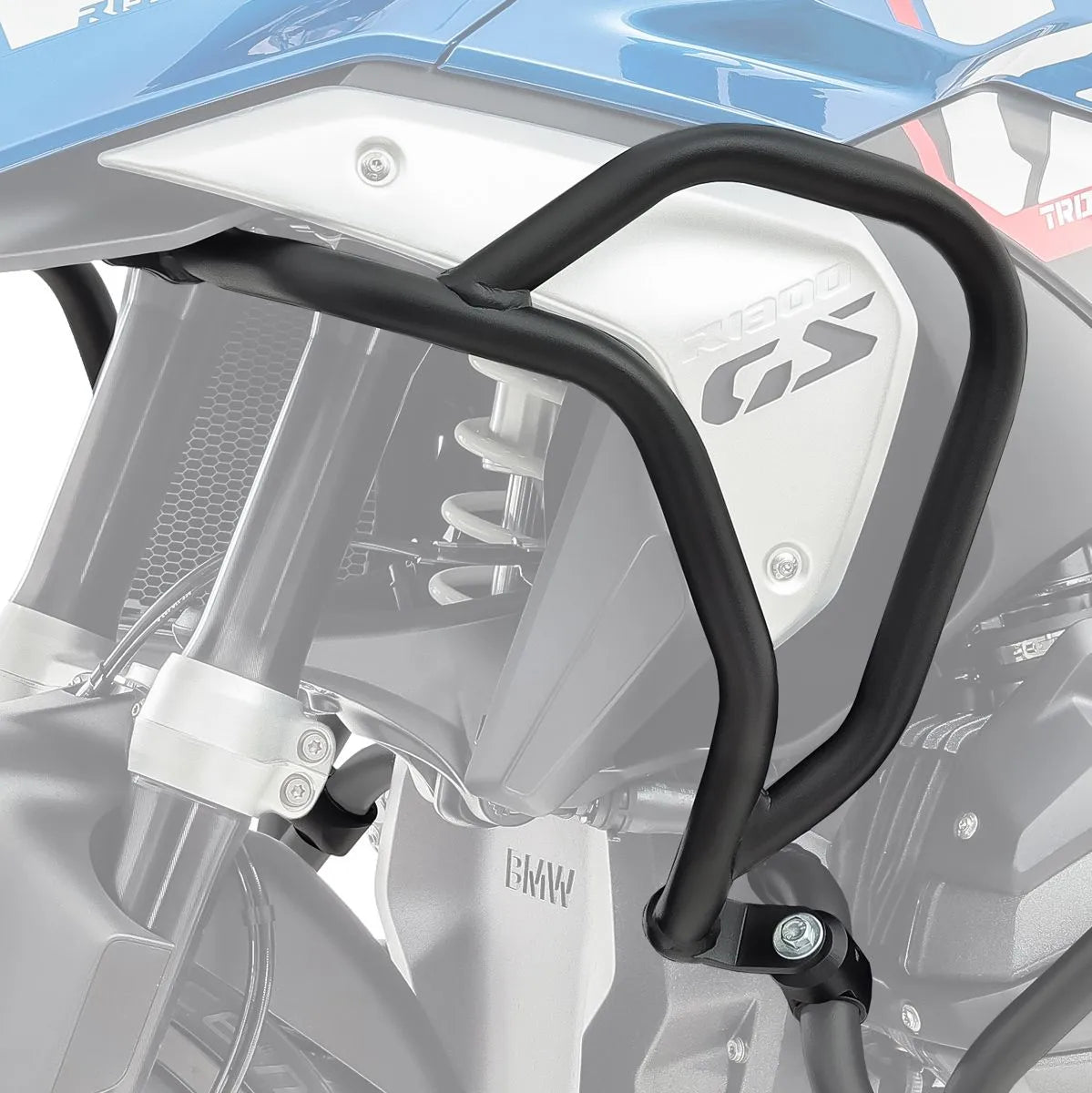 Crash bar pentru BMW R 1300 GS 23-24, Negru, Protecție rezervor