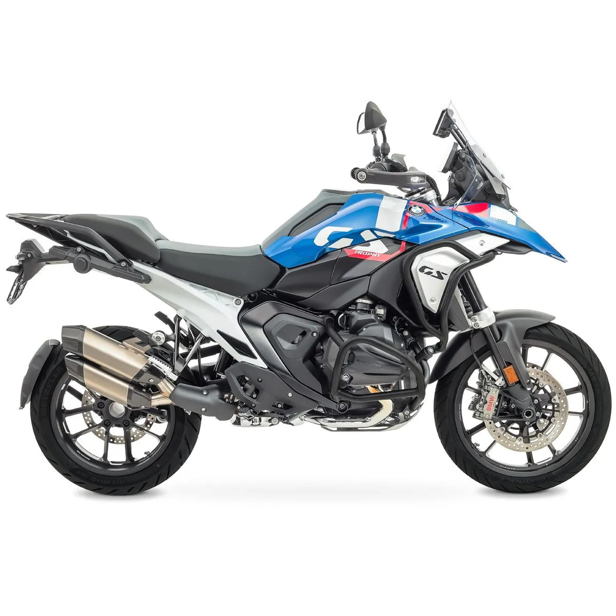 Crash bar pentru BMW R 1300 GS 23-24, Negru, Protecție rezervor