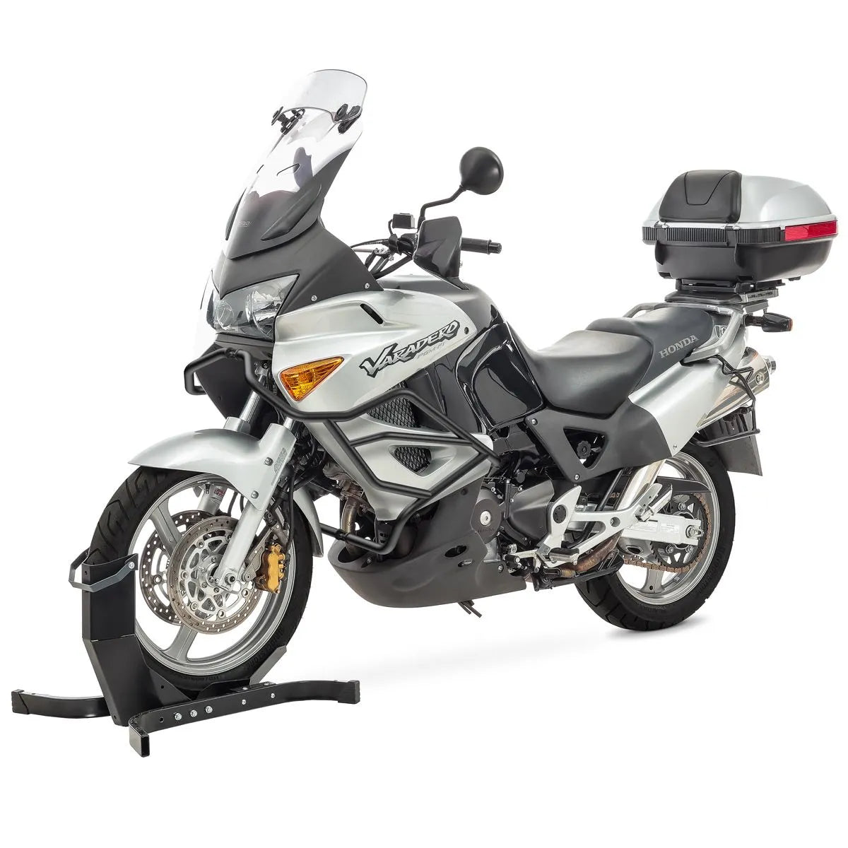 Crash bar pentru Honda Varadero XL 1000 V 03-11, Partea de sus, Negru Protectie motor