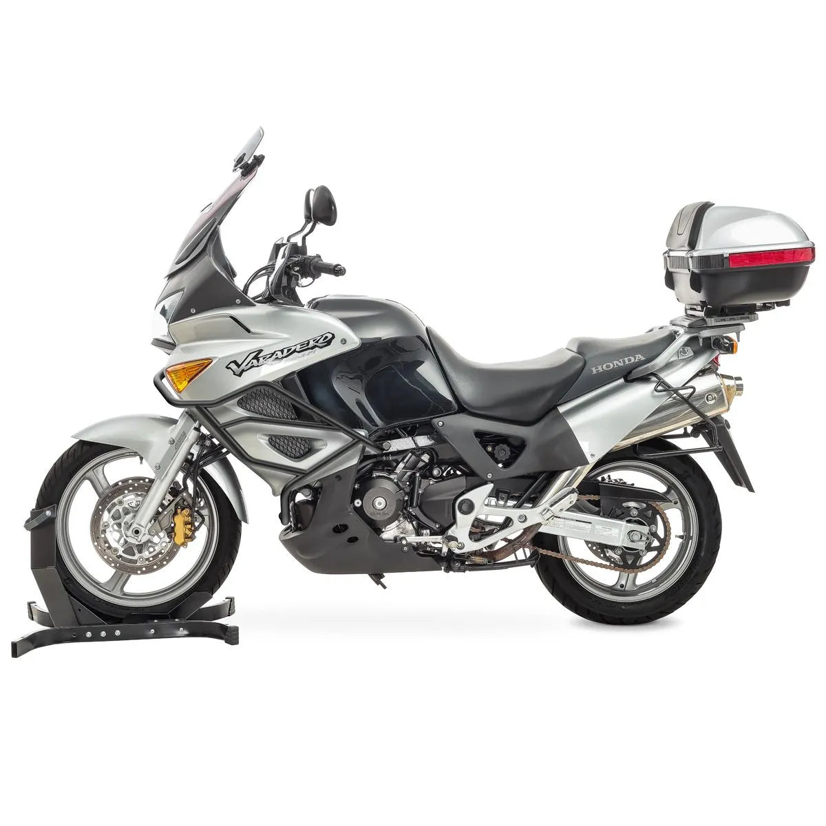 Crash bar pentru Honda Varadero XL 1000 V 03-11, Partea de sus, Negru Protectie motor