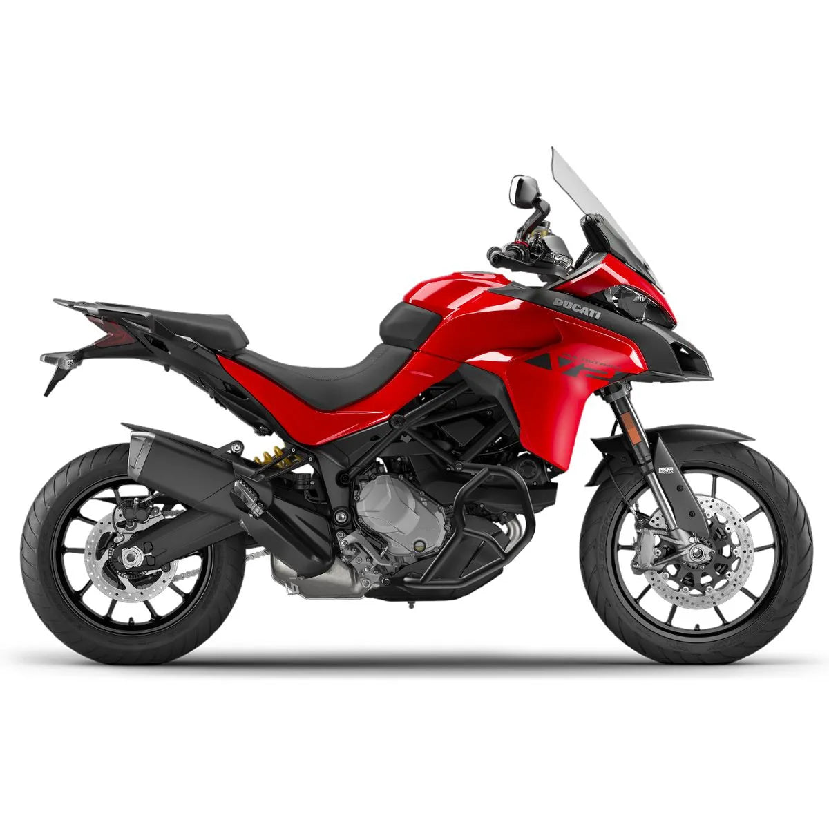 Crash bar pentru Ducati Multistrada V2 / S 22-24, Negru, Protecție motor