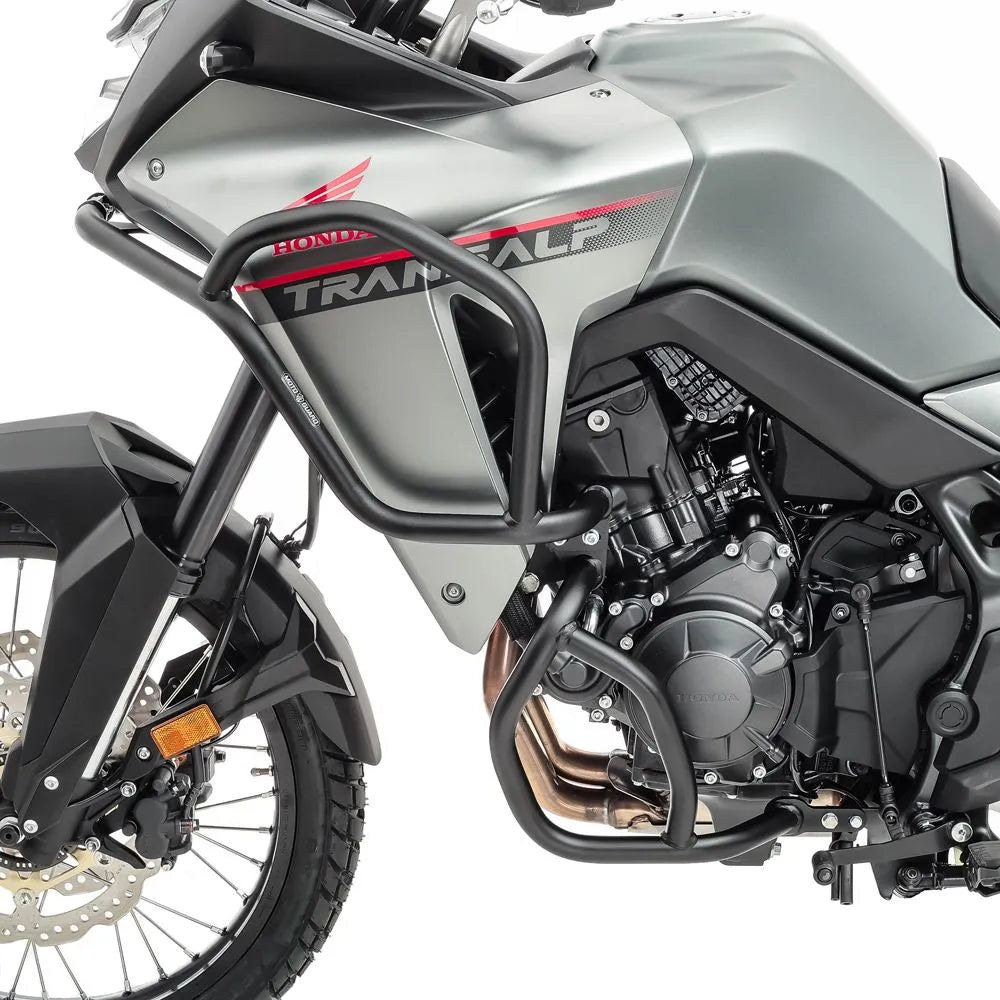 Crash bar pentru Honda Transalp XL 750 23-24, Partea Superioara, Negru Protectie motor