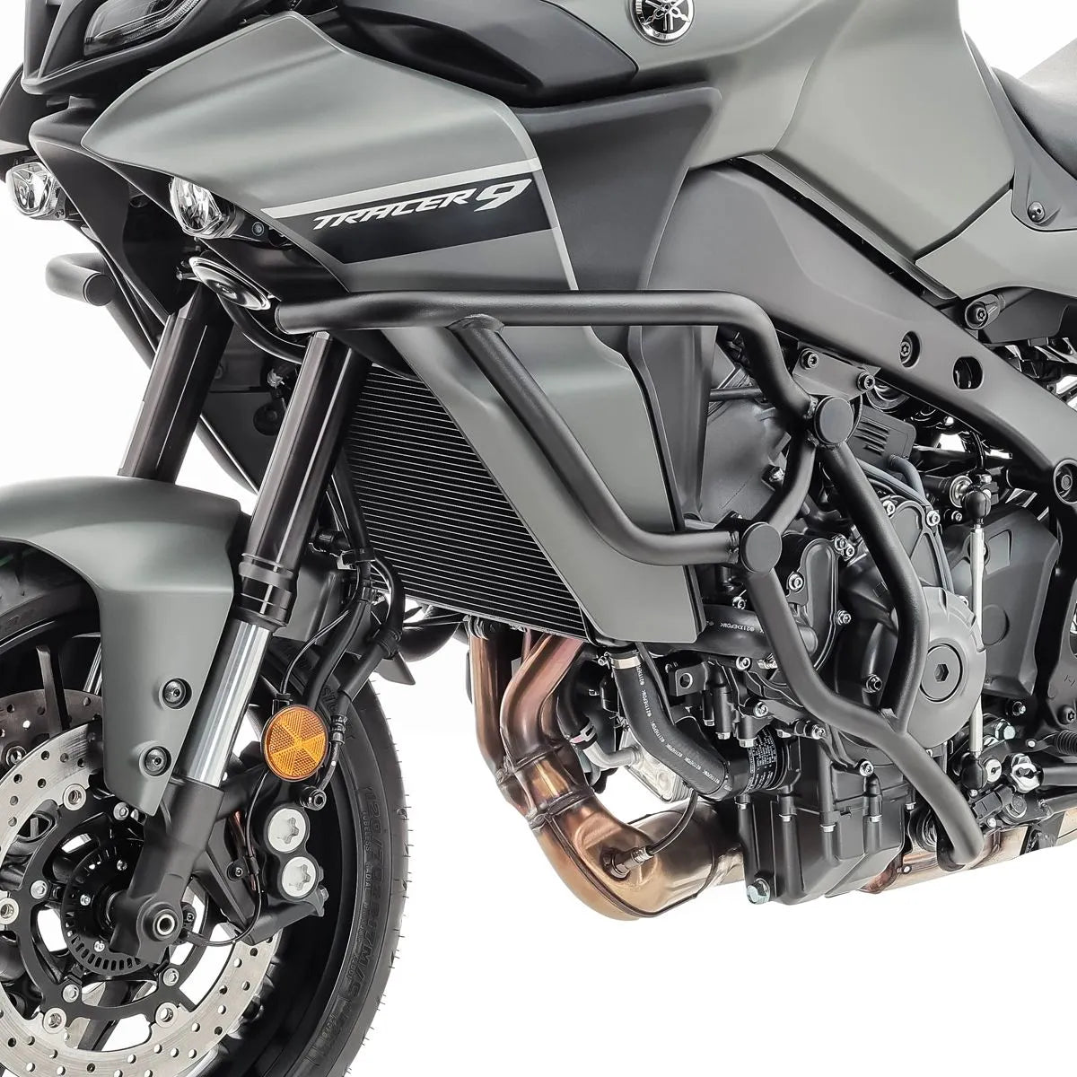 Crash bar pentru Yamaha Tracer 9 / GT 21-23, Complet, Negru Protectie motor