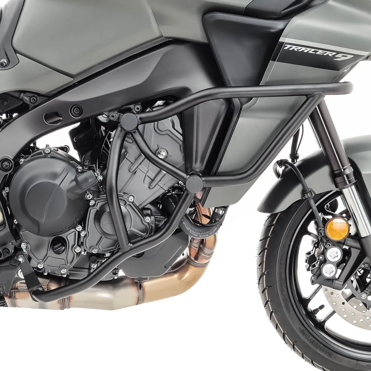 Crash bar pentru Yamaha Tracer 9 / GT 21-23, Complet, Negru Protectie motor