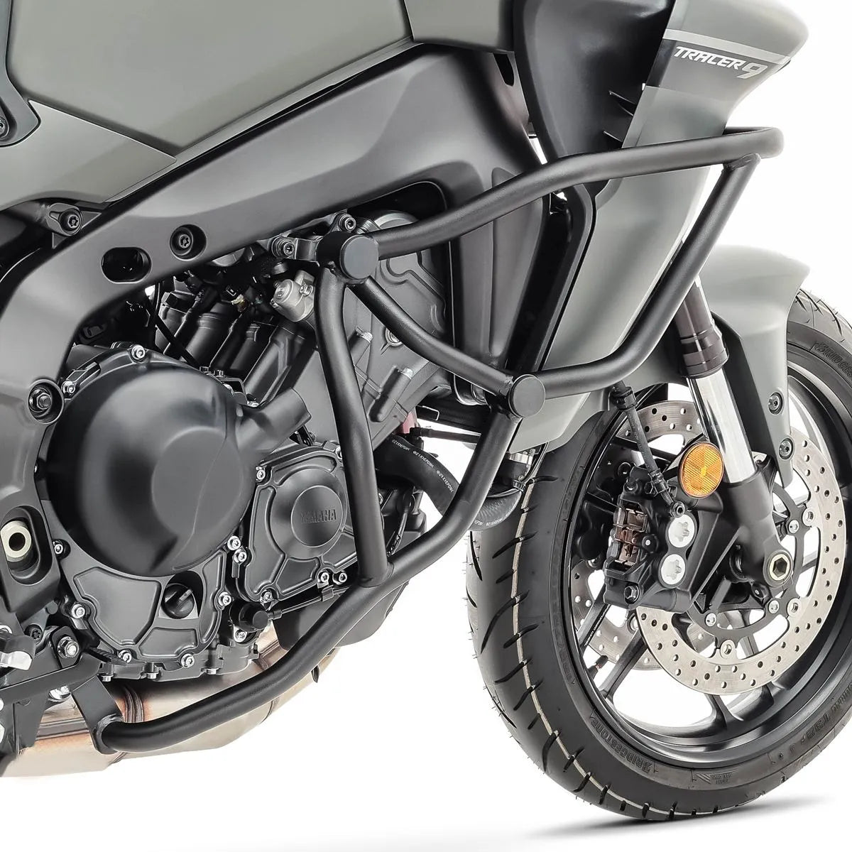 Crash bar pentru Yamaha Tracer 9 / GT 21-23, Complet, Negru Protectie motor