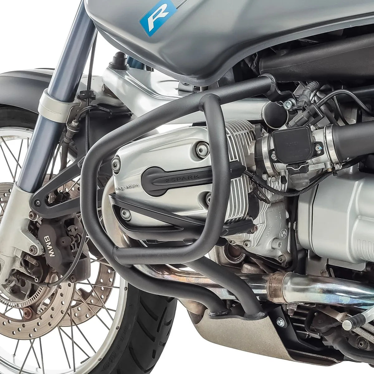 Crash bar pentru BMW R 1150 GS 00-04, Partea de jos, Negru Protectie motor