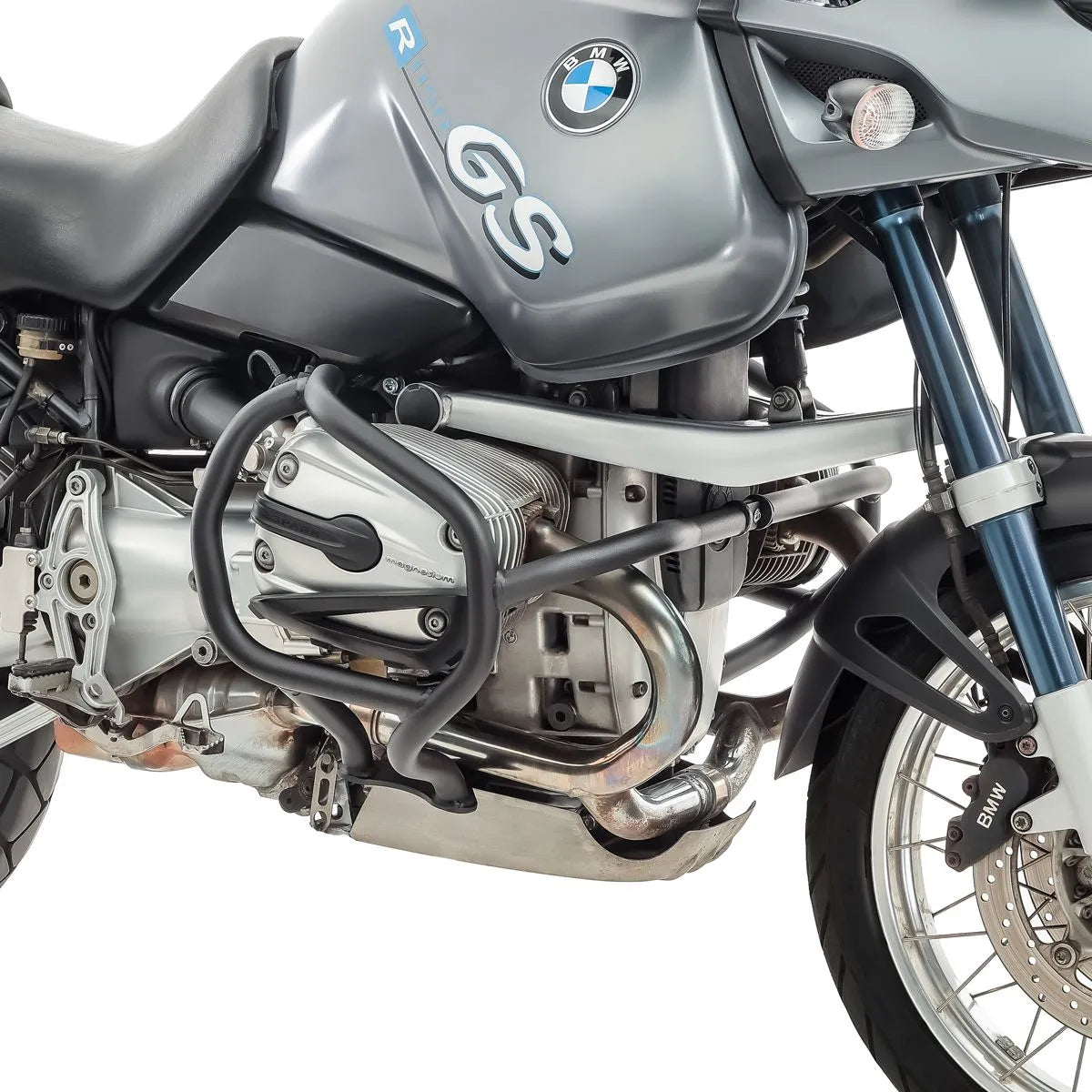 Crash bar pentru BMW R 1150 GS 00-04, Partea de jos, Negru Protectie motor