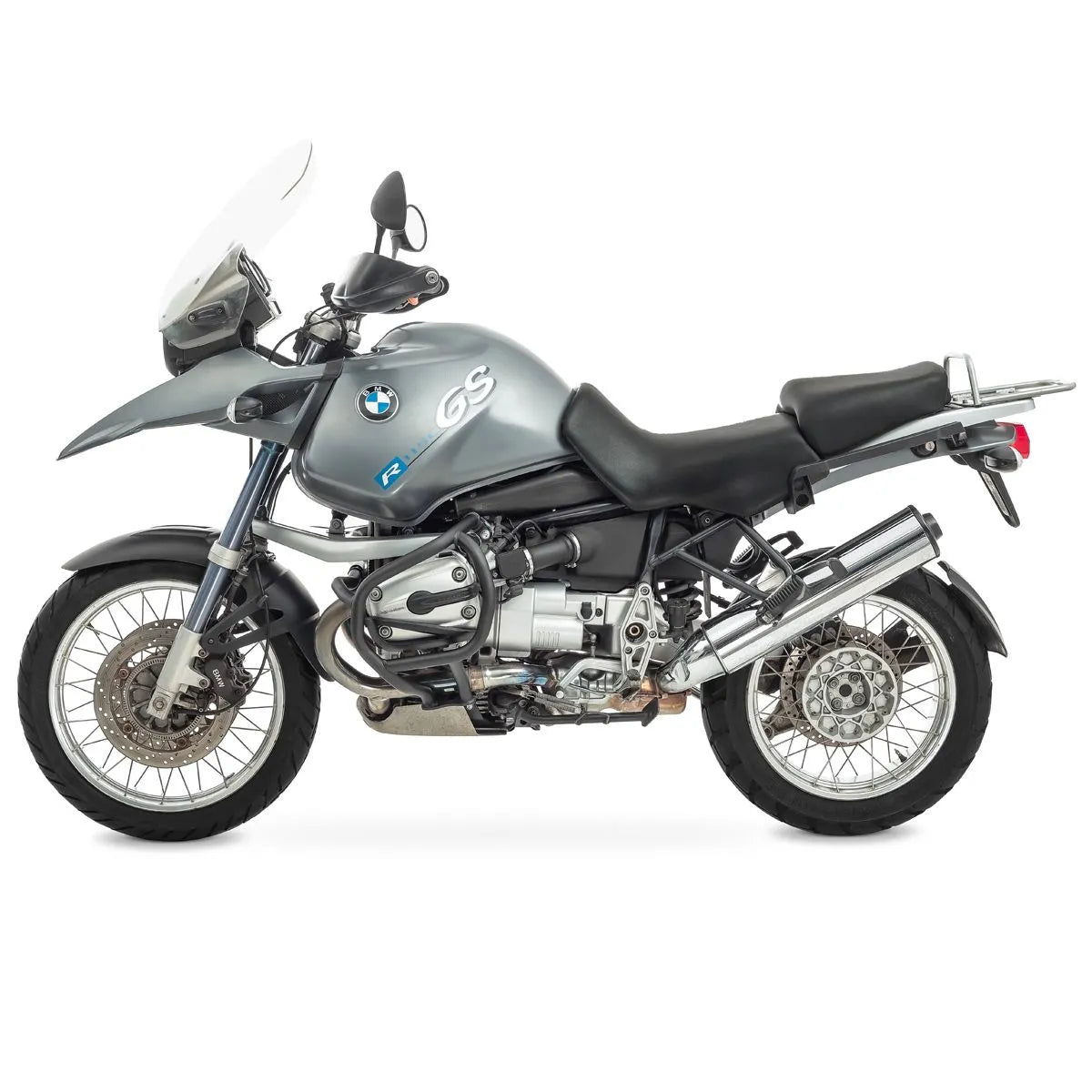 Crash bar pentru BMW R 1150 GS 00-04, Partea de jos, Negru Protectie motor