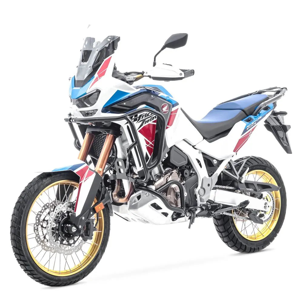 Crash bar pentru Honda Africa Twin 1100 20-23, Partea Superioara, Negru Protectie motor