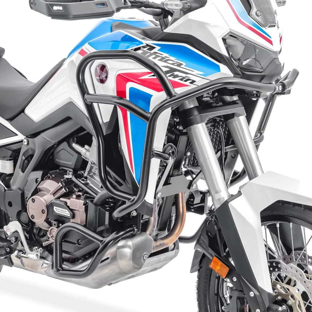 Crash bar pentru Honda Africa Twin 1100 CRF 2024, Negru, Protecție rezervor