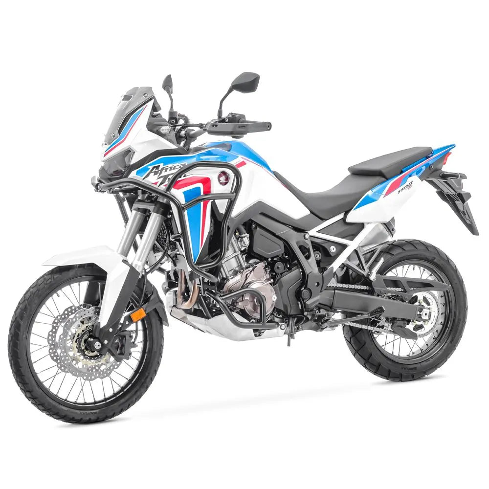 Crash bar pentru Honda Africa Twin 1100 CRF 2024, Negru, Protecție rezervor
