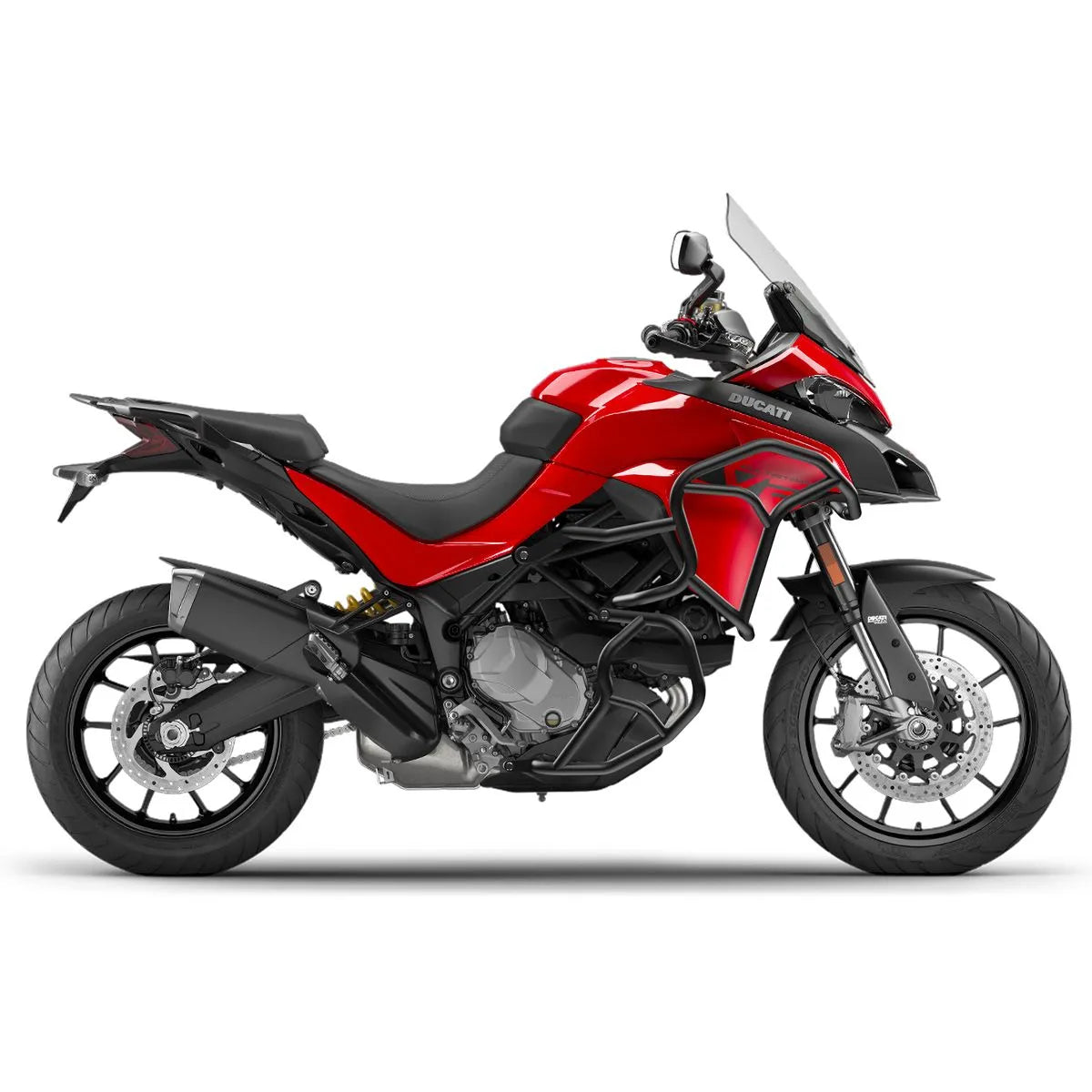 Crash bar pentru Ducati Multistrada V2 / S 22-24, Negru, Protecție motor
