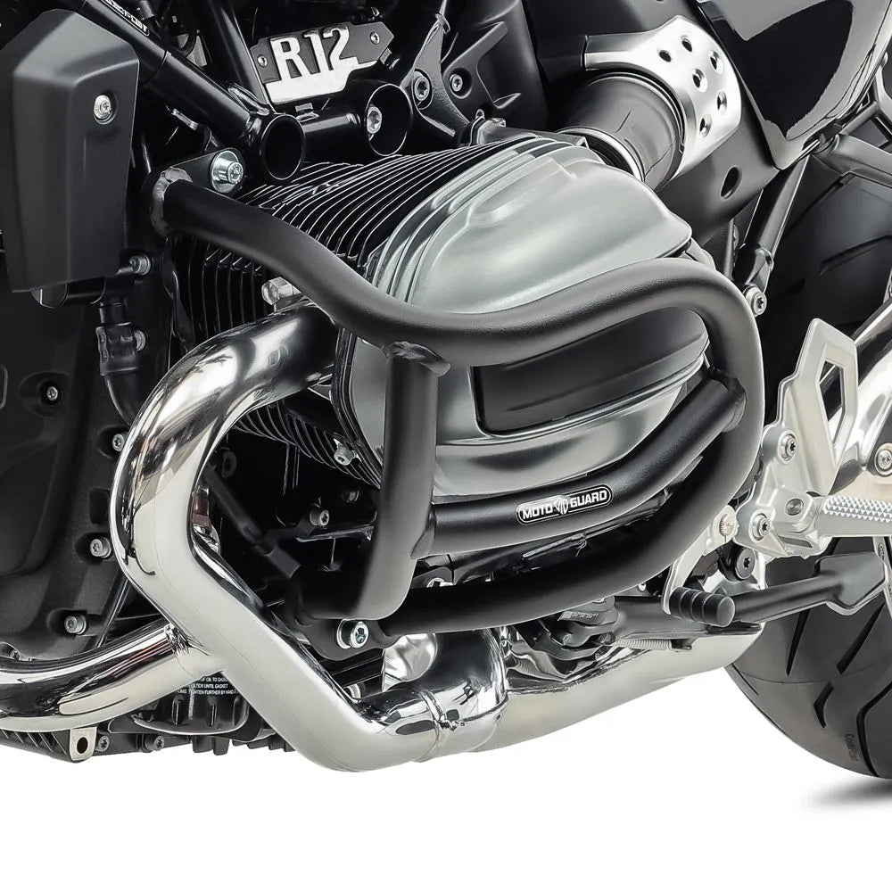 Crash bar, pentru BMW R12 NineT 2024, Negru Protectie motor