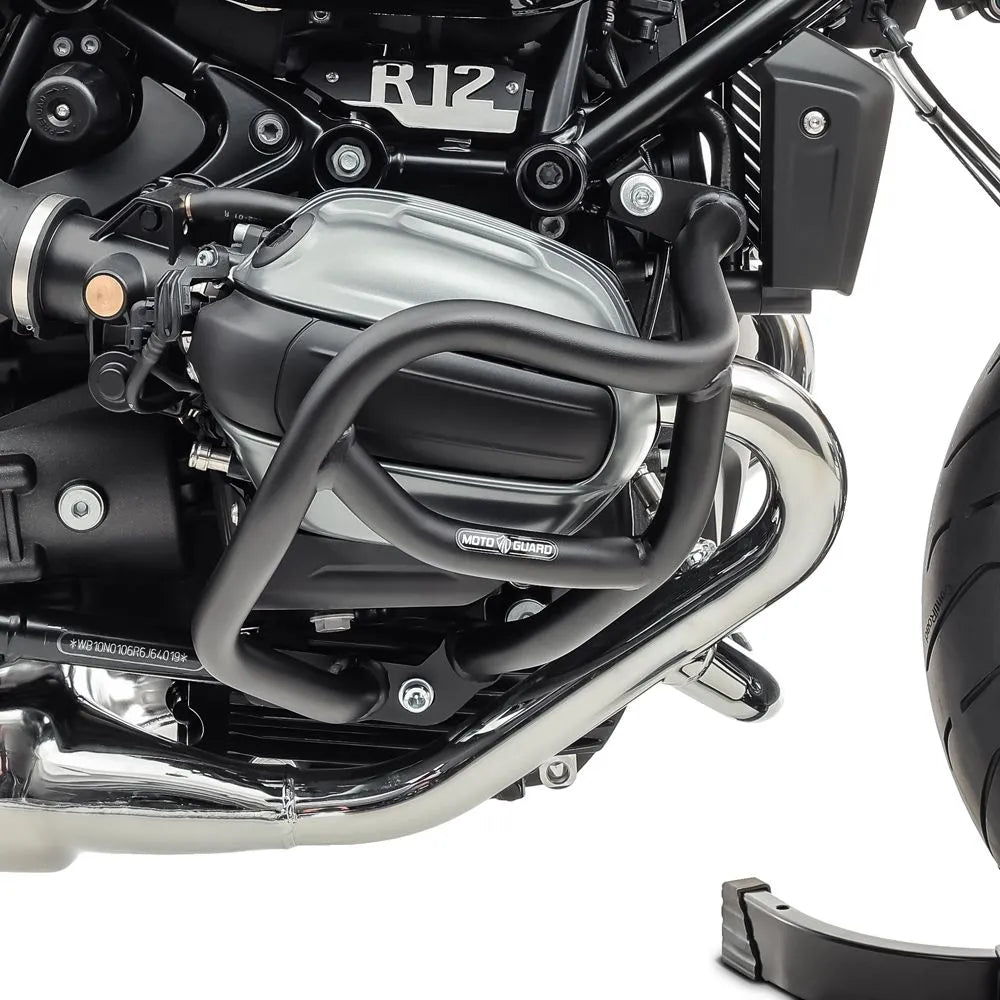 Crash bar, pentru BMW R12 NineT 2024, Negru Protectie motor