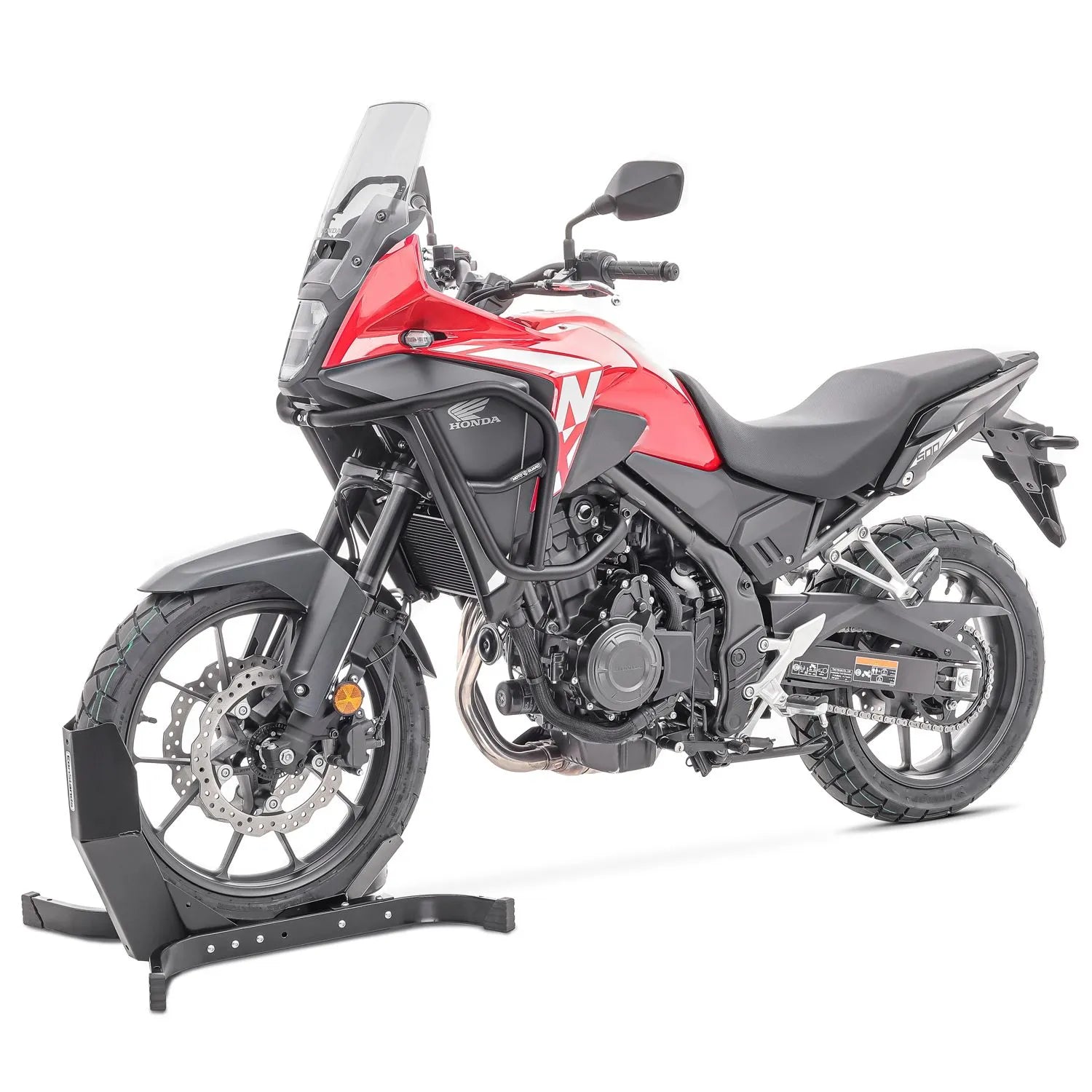 Crash bar pentru Honda NX 500 2024, Negru, Protecție rezervor