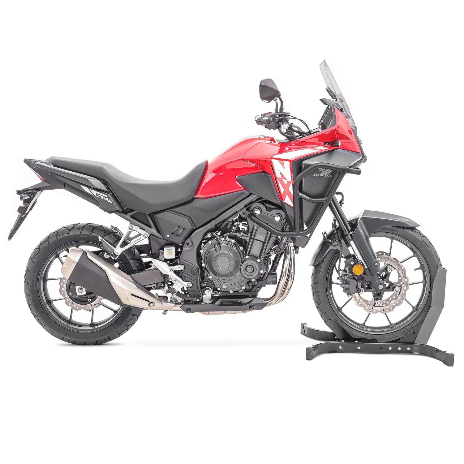 Crash bar pentru Honda NX 500 2024, Negru, Protecție rezervor