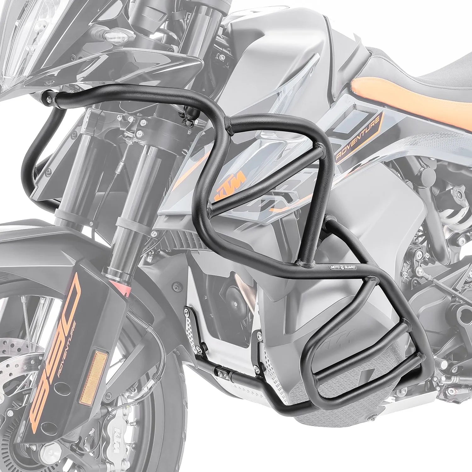 Crash bar pentru KTM 790 / 890 Adventure / R 19-22, Negru, Protecție motor