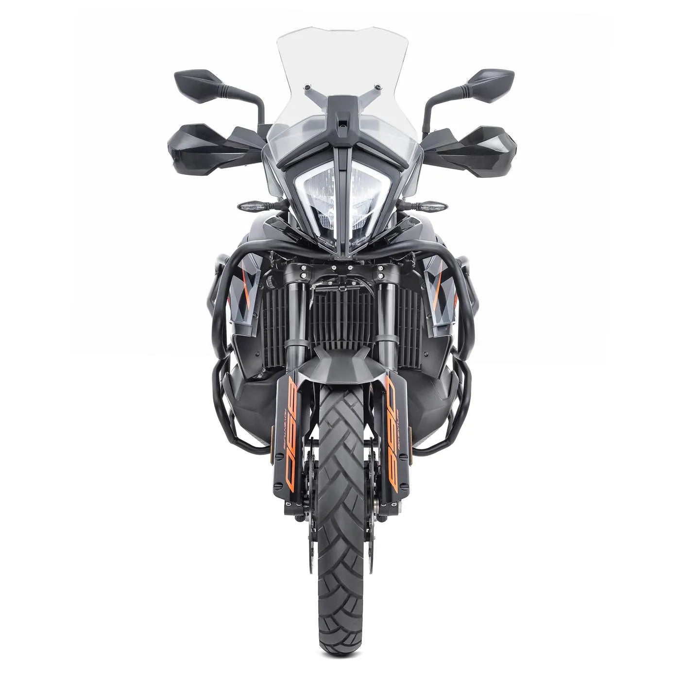 Crash bar pentru KTM 790 / 890 Adventure / R 19-22, Negru, Protecție motor