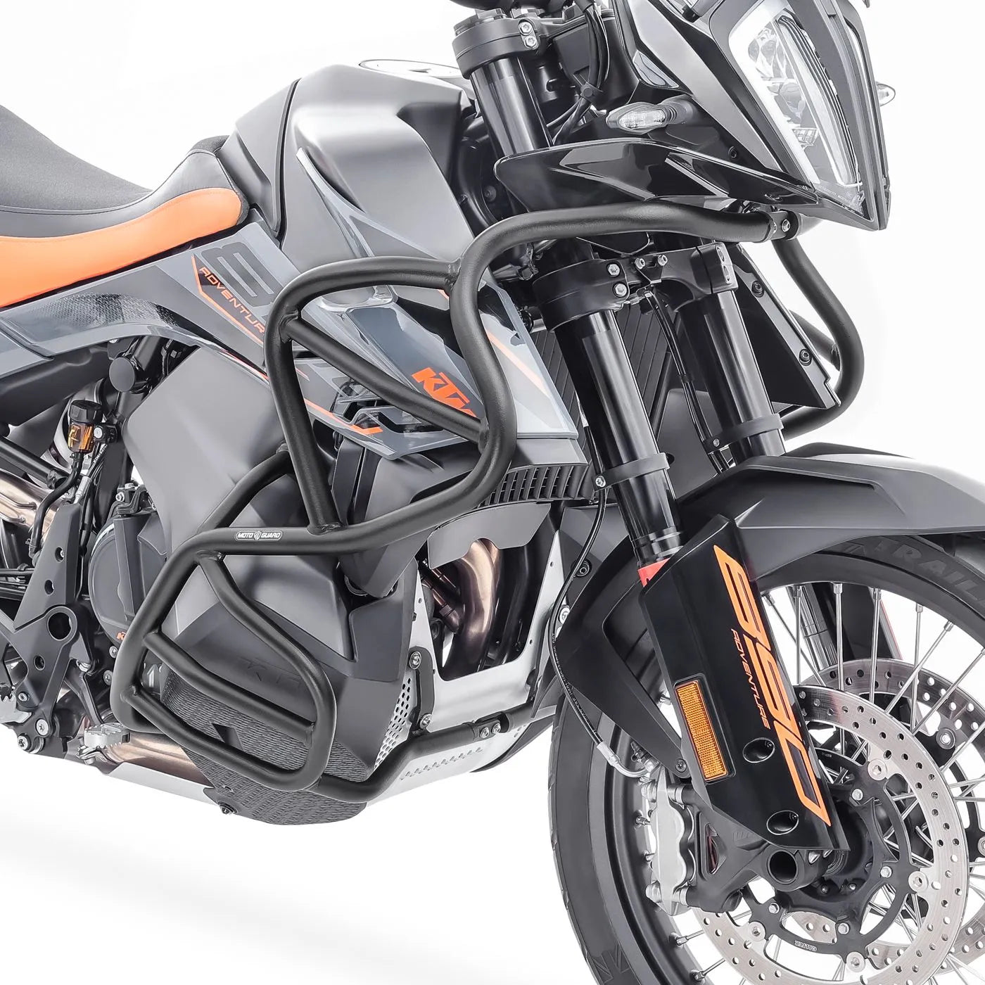 Crash bar pentru KTM 790 / 890 Adventure / R 19-22, Negru, Protecție motor