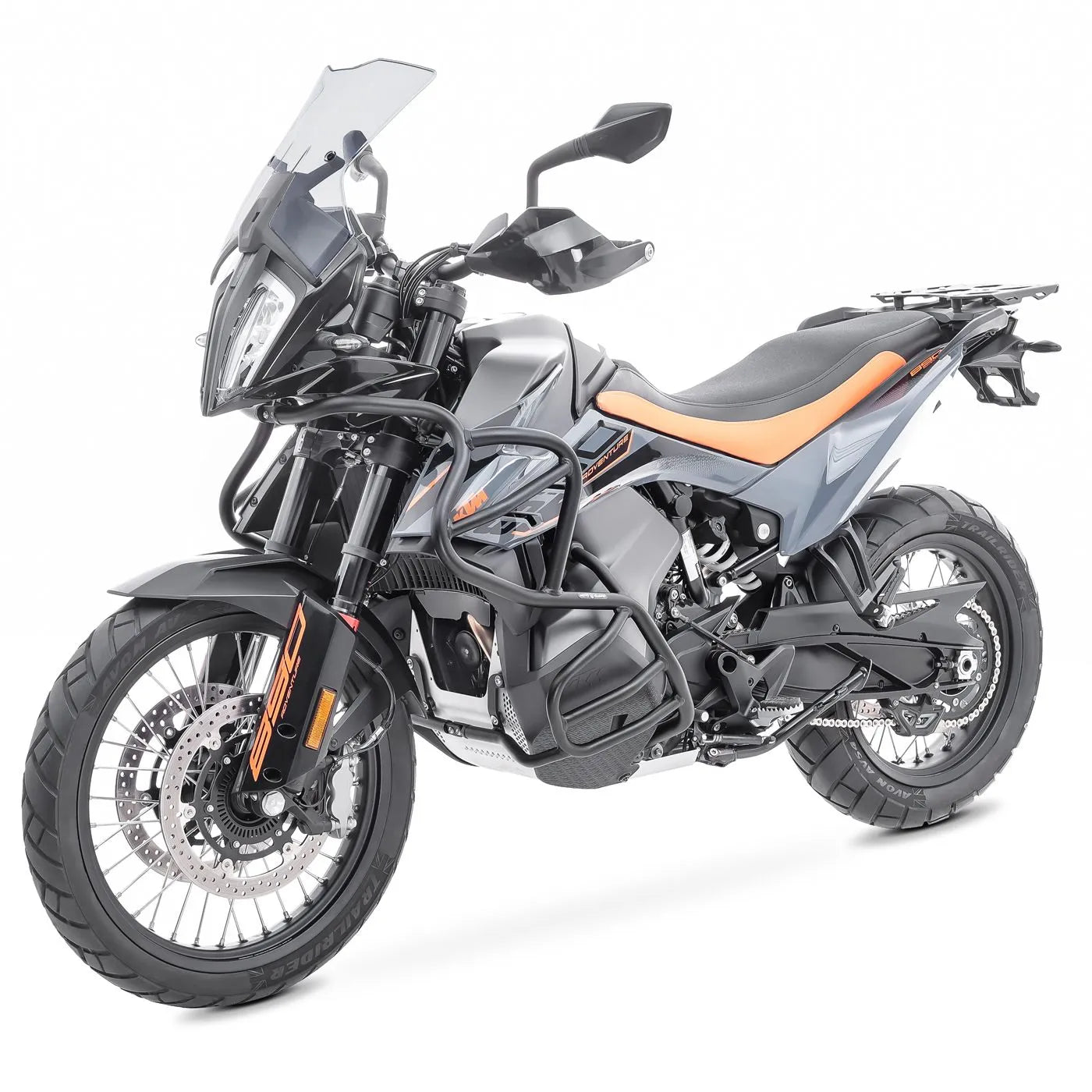 Crash bar pentru KTM 790 / 890 Adventure / R 19-22, Negru, Protecție motor