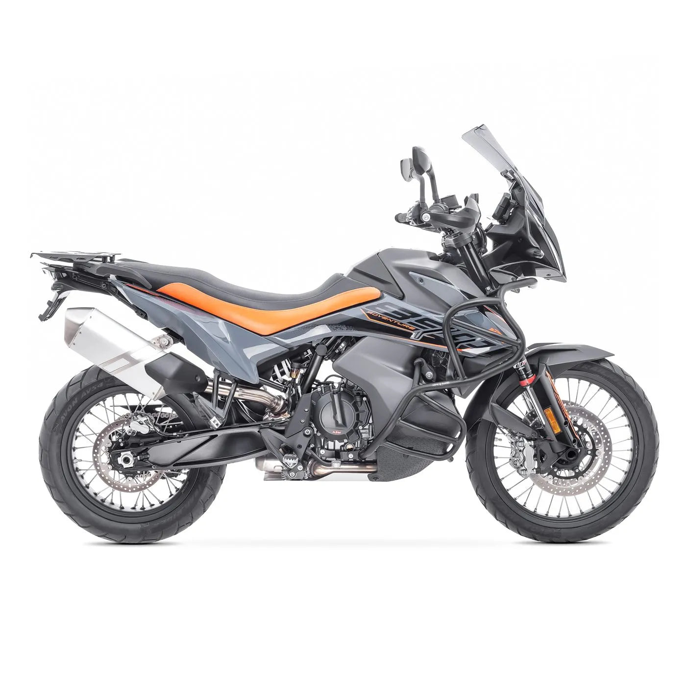 Crash bar pentru KTM 790 / 890 Adventure / R 19-22, Negru, Protecție motor