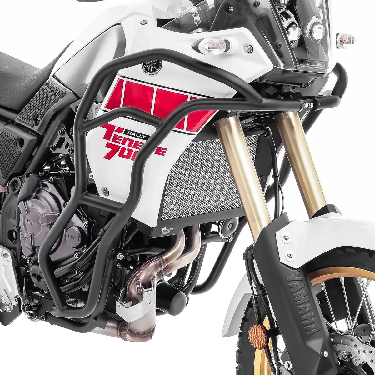 Crash bar pentru Yamaha Tenere 700 19-24, Negru, Protecție motor