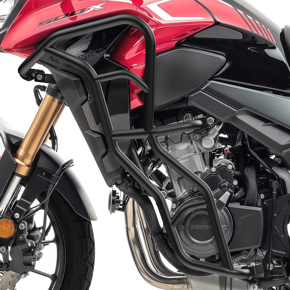 Crash bar pentru Honda CB 500 X 19-23, Negru, Protecție motor