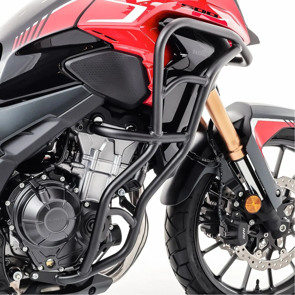 Crash bar pentru Honda CB 500 X 19-23, Negru, Protecție motor