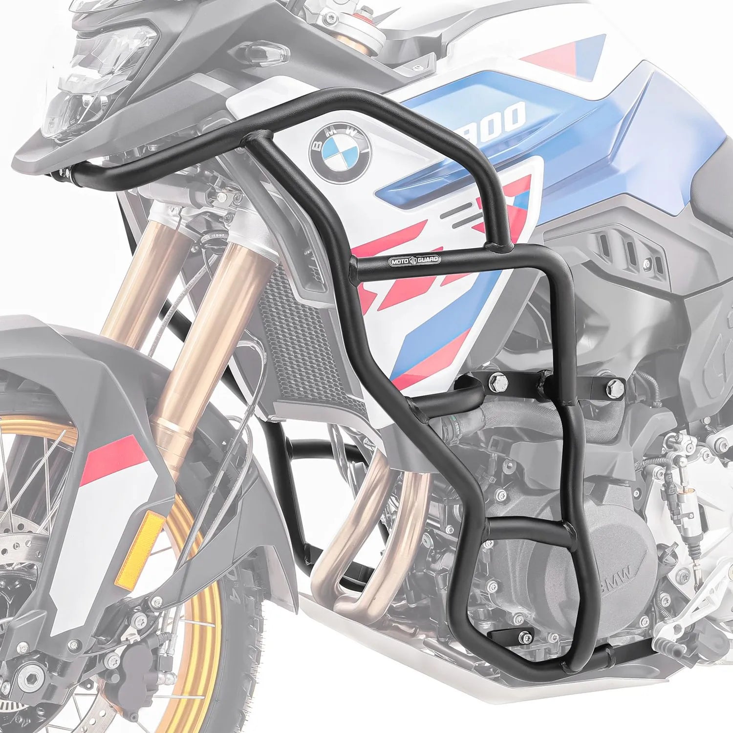 Crash bar, pentru BMW F 900 GS 2024, Negru Protectie motor