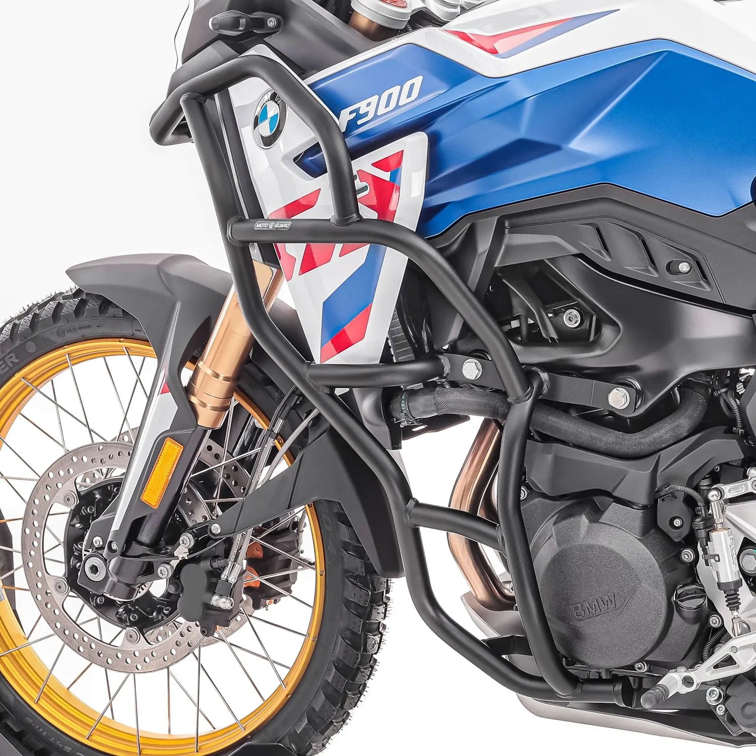 Crash bar, pentru BMW F 900 GS 2024, Negru Protectie motor