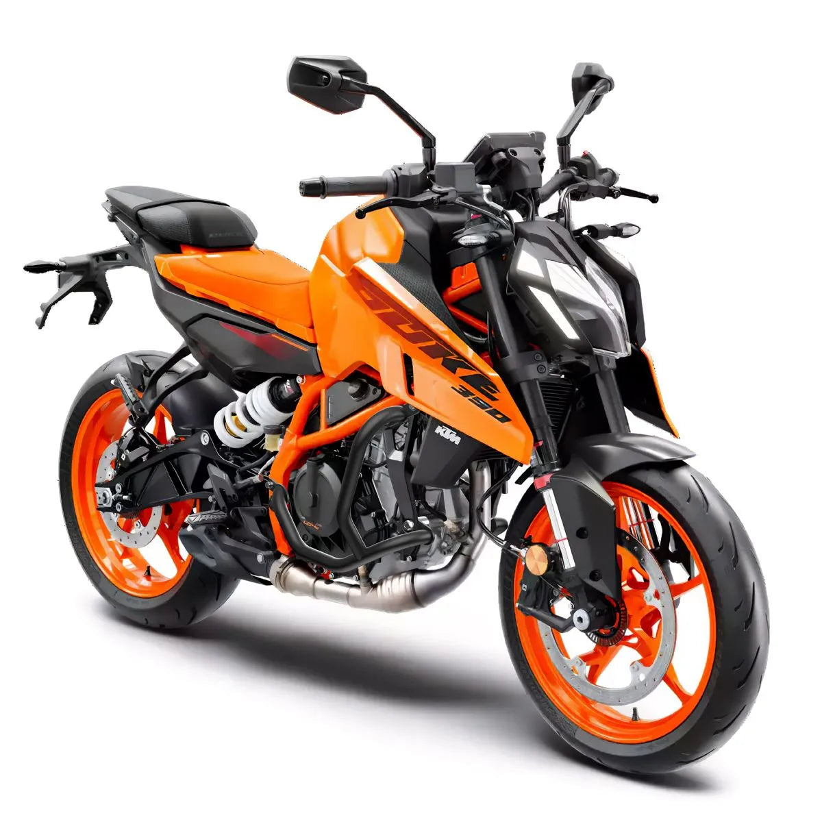 Crash bar pentru KTM 125 Duke 2024, Negru, Protecție motor