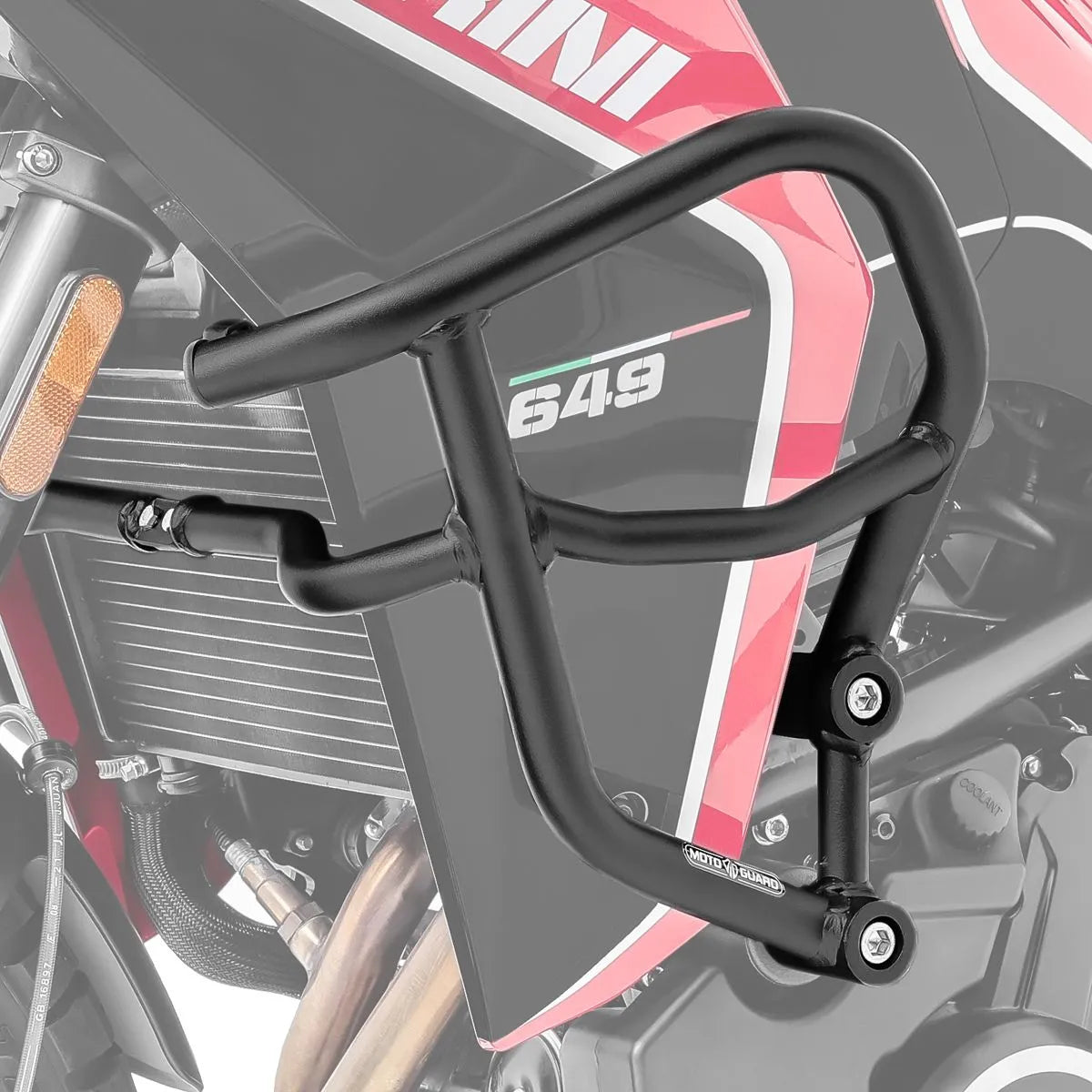 Crash bar pentru Moto Morini X-Cape 650 21-24, Negru, Protecție motor