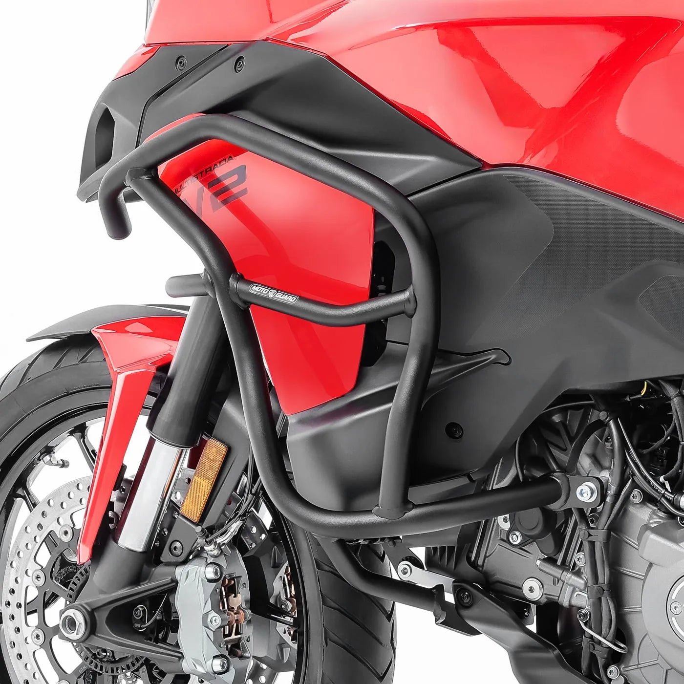 Crash bar pentru Ducati Multistrada V2 / S 2025, Negru Protectie motor