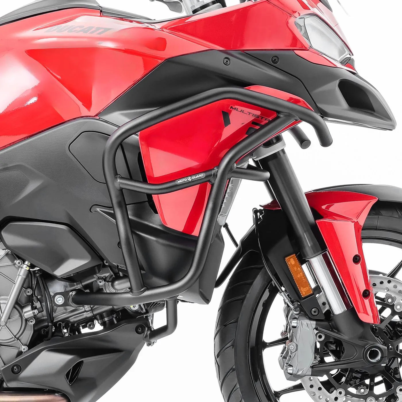 Crash bar pentru Ducati Multistrada V2 / S 2025, Negru Protectie motor