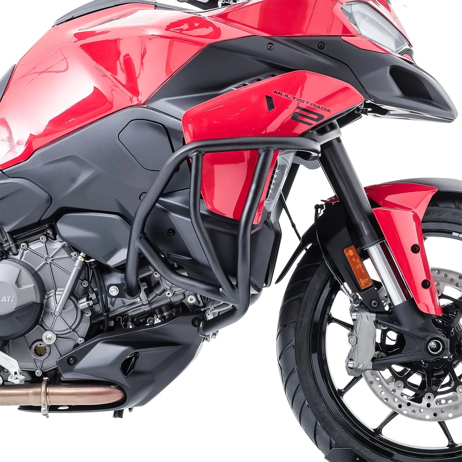 Crash bar pentru Ducati Multistrada V2 / S 2025, Negru Protectie motor