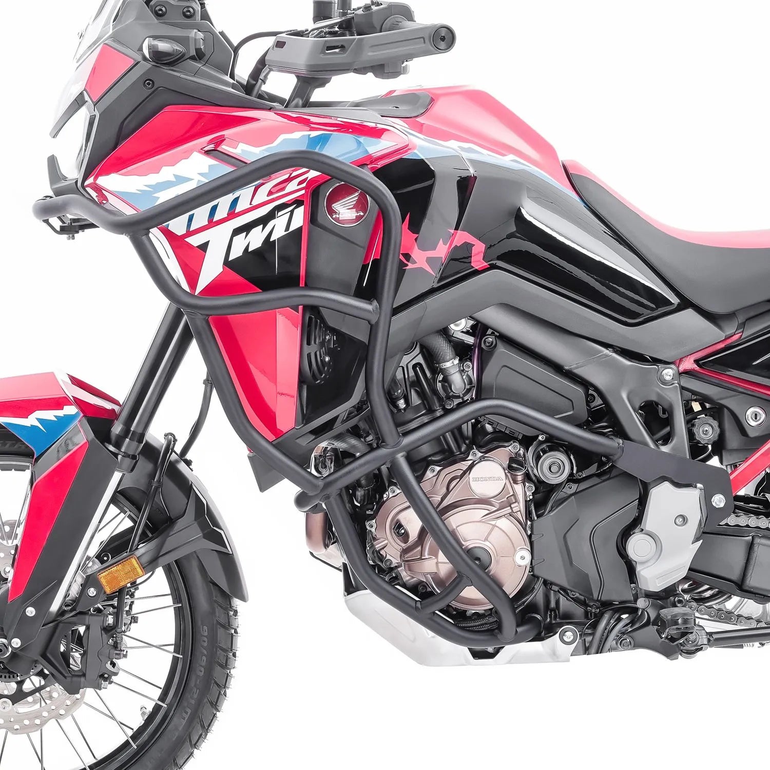 Crash bar pentru Honda Africa Twin 1100 CRF 2024, Negru, Protecție motor