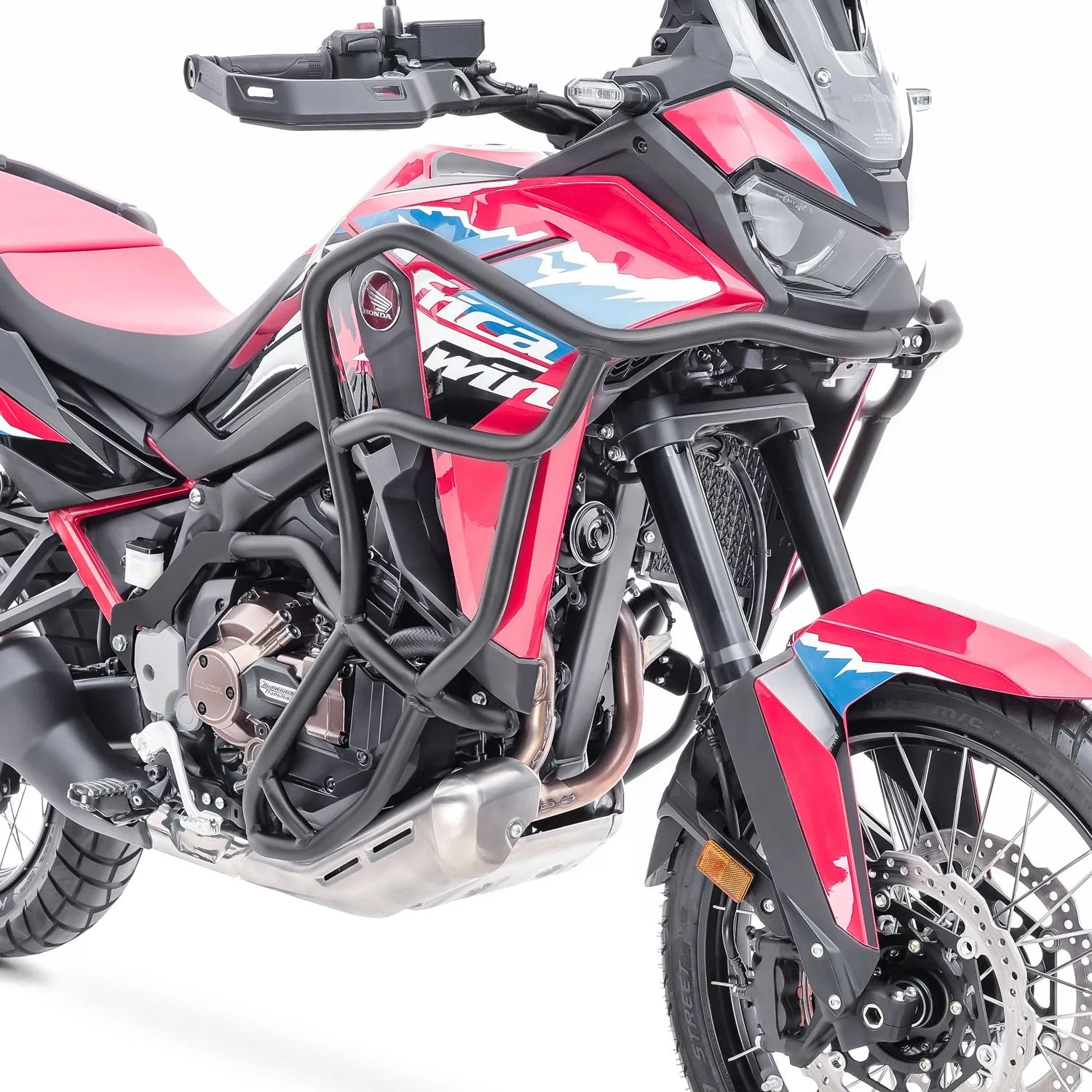 Crash bar pentru Honda Africa Twin 1100 CRF 2024, Negru, Protecție motor