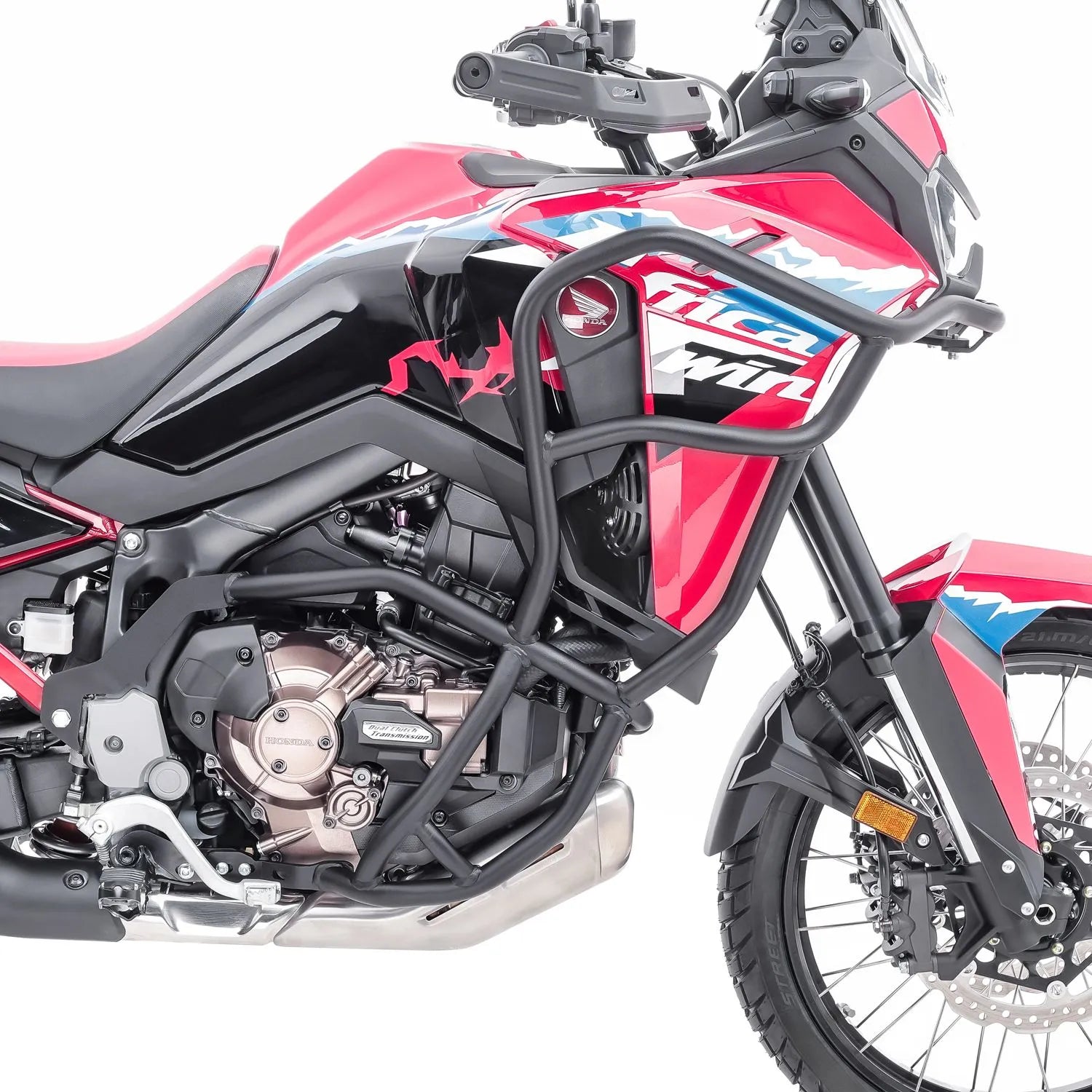 Crash bar pentru Honda Africa Twin 1100 CRF 2024, Negru, Protecție motor